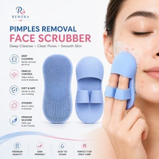 3 Pic SoftTouch Silicone Finger Facial Cleansing Brush